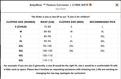 BubyWear ™ Posture Corrector + 2 FREE GIFTS 🎁